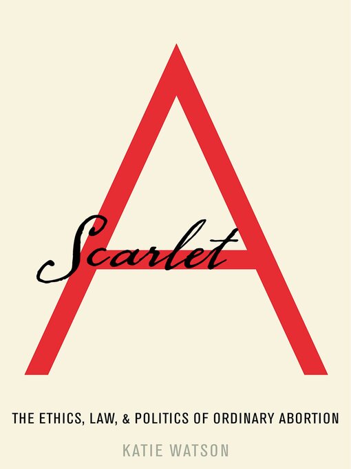 Title details for Scarlet A by Katie Watson - Wait list